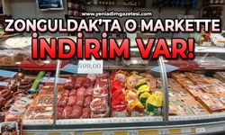Zonguldak’ta o markette indirim var