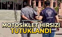 Motosiklet hırsızlığının şüphelisi tutuklandı