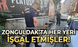 Her yeri işgal etmişler!