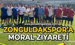 Zonguldakspor’a moral ziyareti