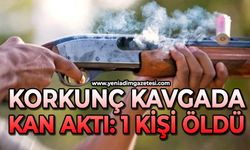 Korkunç kavgada kan aktı: 1 ölü