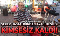 Şeker hastalığından ayağı kesildi