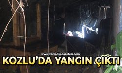 Kozlu'da yangın çıktı