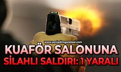 Kuaför salonuna silahlı saldırı: 1 yaralı