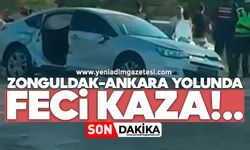Zonguldak-Ankara yolunda feci kaza