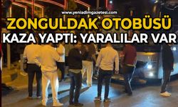 Zonguldak otobüsü kaza yaptı: Yaralılar var