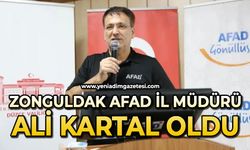 Zonguldak’a Ali Kartal atandı