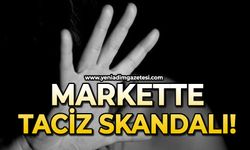 Markette taciz skandalı: 1 gözaltı