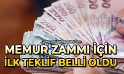 Memur zammı için ilk teklifi açıkladı