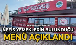 Nefis yemeklerin bulunduğu menü açıklandı