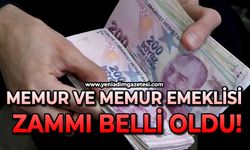 Memur ve memur emeklisi zammı belli oldu!