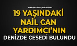 19 yaşında Nail Can Yardımcı'nın denizde cesedi bulundu