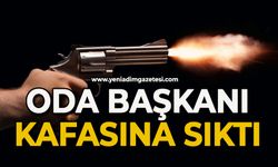 Oda Başkanı intihar etti