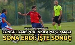 Zonguldakspor-İnkılapspor maçı sona erdi: İşte sonuç