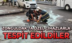Zonguldak'ta özel cihazlarla tespit edildiler