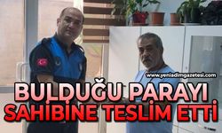 650 Euro'yu sahibine teslim etti