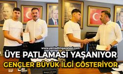 Üye patlaması yaşanıyor: Gençler büyük ilgi gösteriyor