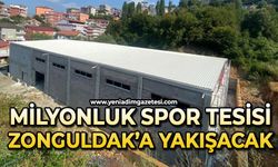 Milyonluk spor tesisi Zonguldak’a yakışacak