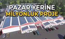 Pazar yerine milyonluk proje