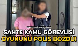 Sahte kamu görevlisi oyununu polis bozdu