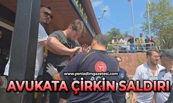 Avukata çirkin saldırı