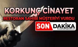 Korkunç cinayet: Restoran sahibi müşteriyi vurdu