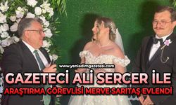 Gazeteci Ali Sencer Arslan ve Araştırma Görevlisi Merve Sarıtaş evlendi