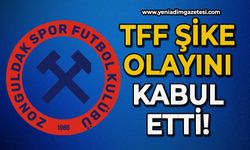 TFF şike olayını kabul etti!