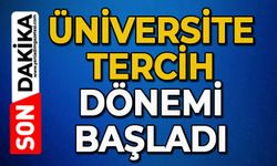 Üniversite tercih dönemi başladı