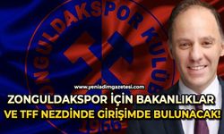 Zonguldakspor için Bakanlıklar ve TFF nezdinde girişimde bulunacak!