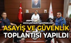 Haftalık asayiş ve güvenlik toplantısı yapıldı