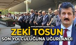 Zeki Tosun son yolculuğuna uğurlandı