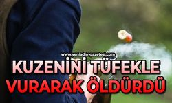 Kuzenini tüfekle vurarak öldürdü