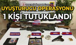 Uyuşturucu operasyonu, 1 kişi tutuklandı