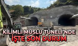 Kilimli-Muslu tünelinde son durum