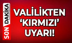 Valilikten kırmızı uyarı geldi: Dikkatli olun çok kuvvetli esecek