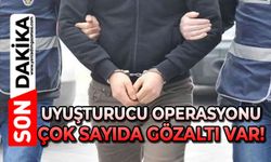 Zonguldak’ta uyuşturucu operasyonu: Gözaltılar var