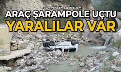 Araç dereye uçtu: 6 yaralı