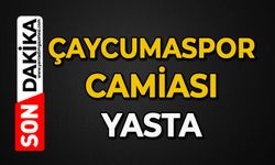 Çaycumaspor camiası yasta