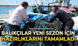 Balıkçılar 1 Eylül’de başlayacak av sezonu için hazırlıklarını tamamladı
