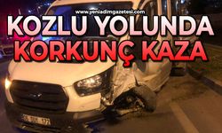 Kozlu yolunda korkunç kaza