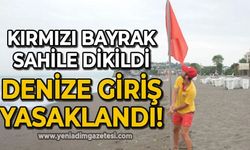 Denize girmek yasaklandı
