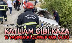 Katliam gibi kaza: 15 yaşındaki Zeynep Kök öldü