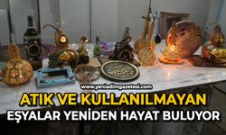 Atık ve kullanılmayan eşyalar yeniden hayat buluyor