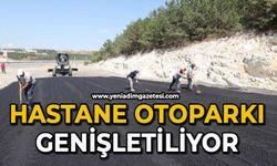 Hastane otoparkı genişletiliyor