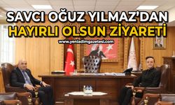 Savcı Oğuz Yılmaz’dan hayırlı olsun ziyareti