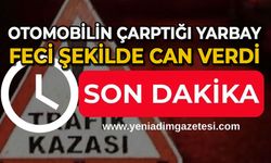 Otomobilin çarptığı yarbay hayatını kaybetti