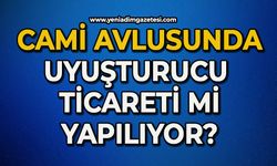 Cami avlusunda uyuşturucu ticaretimi yapılıyor?