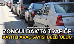 Zonguldak’ta trafiğe kayıtlı araç sayısı 203 bini aştı