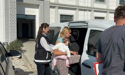 114 suç kaydı bulunan kadın kucağında bebekle adliyeye sevk edildi